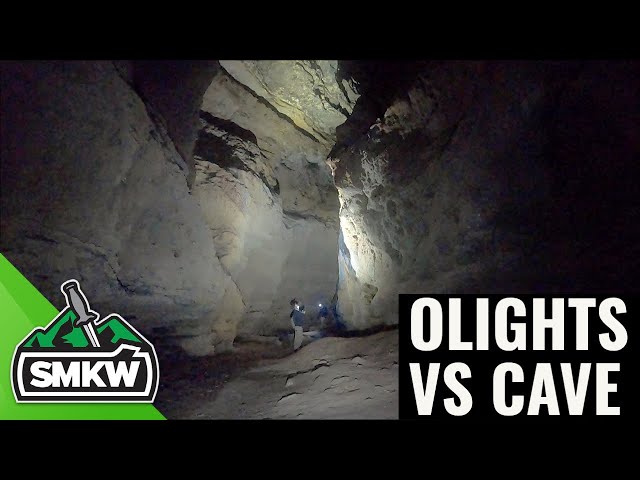 Flashlight Testing in Massive Secret Cave