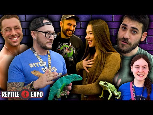 I Bought The MOST POISONOUS Animal ON EARTH At The Reptile Expo With My Famous YouTuber Friends!
