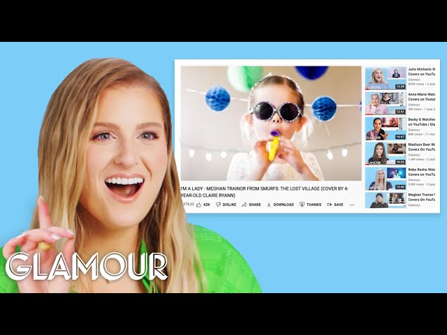Meghan Trainor Reacts to Fan Covers | Glamour
