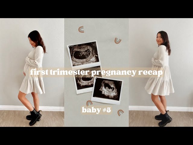 First Trimester Recap Baby #5 | First Ultrasound, High Risk Pregnancy, Finding Out The Gender
