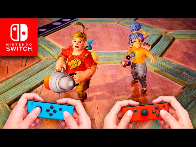 TOP 10 Best SWITCH COOP Games to Play as a Couple | Best Nintendo Switch Games