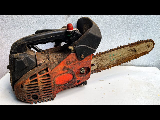 Talented Mechanic Completely Restores Rusty Old Chainsaw  Complete // Chainsaw Restoration Project