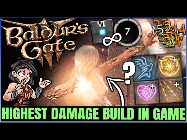 Baldur's Gate 3 - GAME BREAKING FIRE GOD - Best Sorcerer Build Guide & OP Spell Combo!