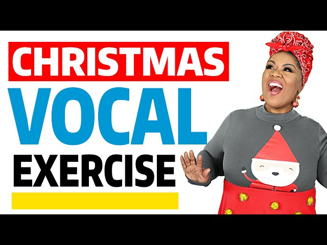 Merry Christmas VOCAL Registers Exercise