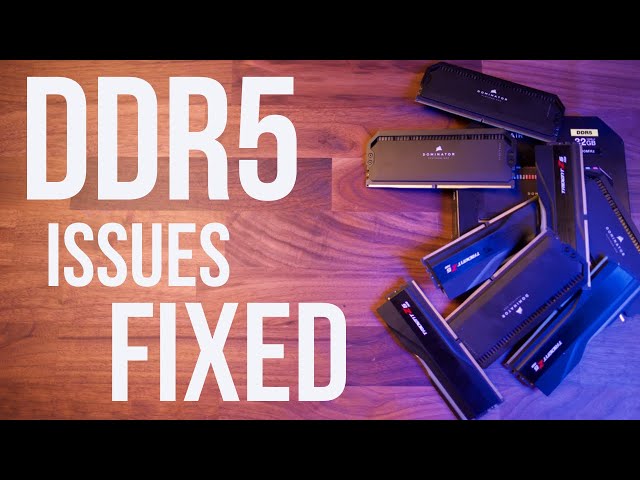 Intel’s DDR5 problem resolved! DDR5 64GB Boot Loop failure Fix. Get the rated speeds of your RAM!