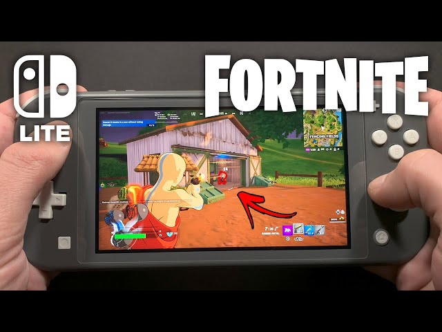 Fortnite on Nintendo Switch Lite #673
