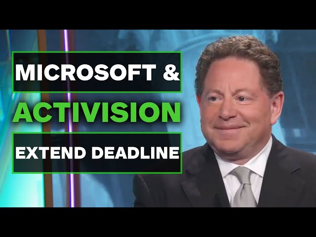 Microsoft Activision Deal Closing Date Extended to October