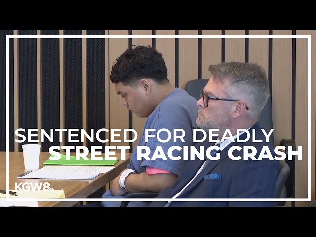 Portland street racer sentenced to 3 years for crash that killed woman