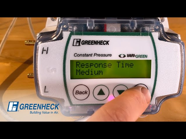 Greenheck - Vari-Green® Constant Pressure Controller