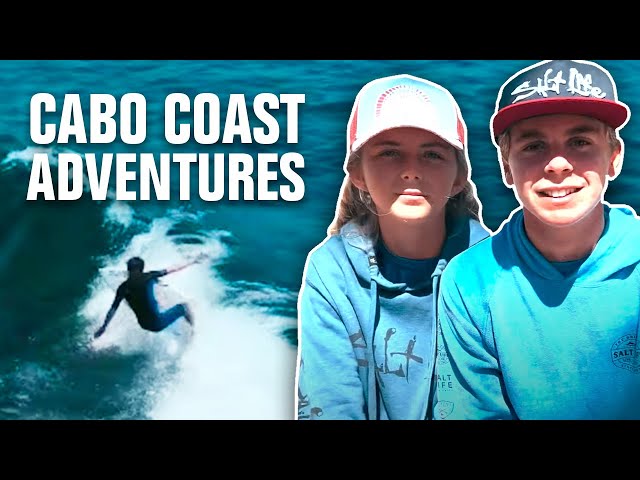 SURFING & FISHING Down the Cabo Coast!
