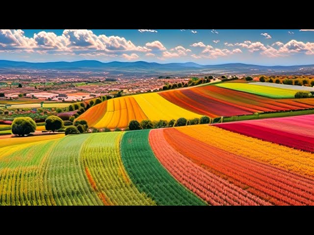 Spring in Spain | Malaga to Marbella | Mountains | Flowers | 4K 2024