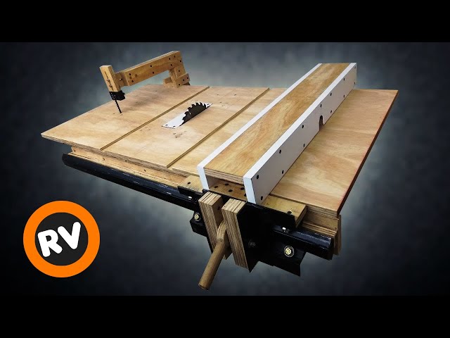✔️ MULTIFUNCTIONAL table for homemade carpentry / Workbench 3 in 1 / Saw + jigsaw + router
