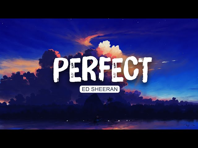🌨️ Ed Sheeran - Perfect (Lyrics) | Shawn Mendes , Jusitin Bieber | Mix