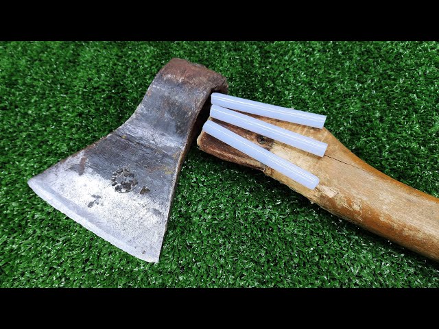 CARPENTERS DON'T WANT YOU TO KNOW THAT! The secret method of securing the axe