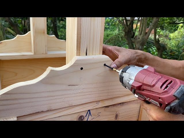 Very Special Woodworking Ideas That You Can Make Easily // Build An Great Wooden Water Well Aquarium