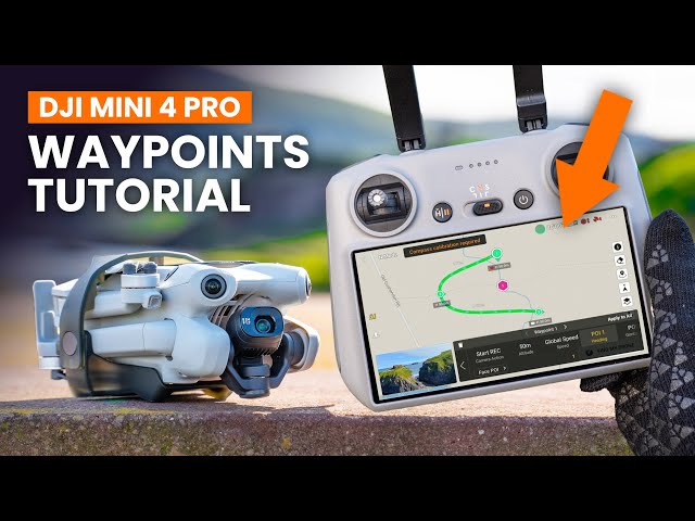 DJI Mini 4 Pro | How To Create a WAYPOINT Mission