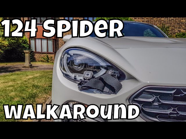 FIAT 124 Spider Walkaround