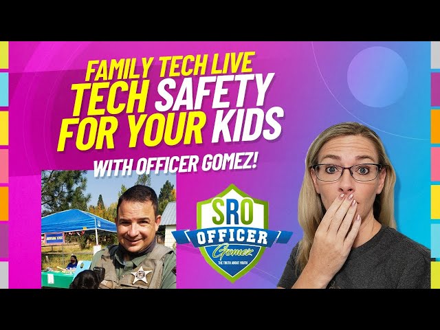 Online Safety for Kids and Teens with Officer Gomez