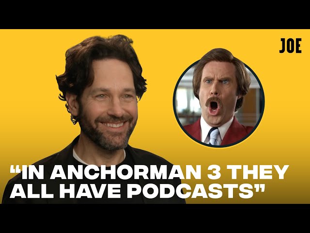 Paul Rudd On Being Sexy, Anchorman 3, UK VS USA And More | Ghostbusters Interview