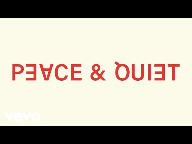Kesha - Peace & Quiet (Lyric Video)