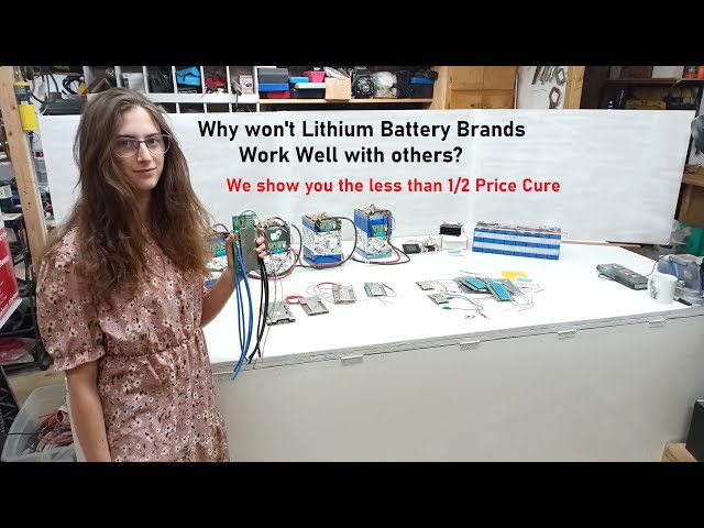 The Limits of most SMART BMS for Lithium LiFePO4 Batteries, Avoid them, I Explain