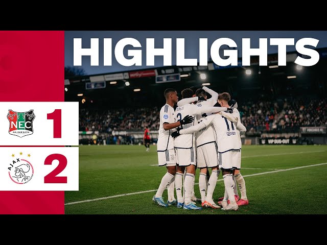 Away win in Nijmegen! ❌❌❌ | Highlights NEC - Ajax | Eredivisie