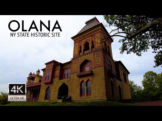 Walking Tour of the Olana Estate - Historic Home of Frederic Church - Hudson Valley New York