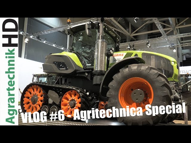 AGRITECHNICA 2017 | The new Claas Torion, Claas Jaguar and Claas Axion