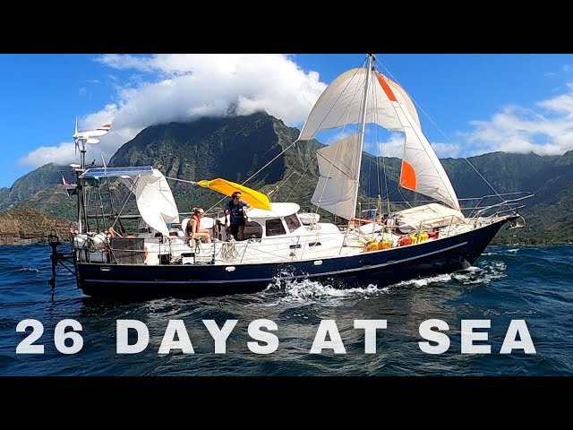 UNBELIEVABLE!! Couple sails 2200 miles after LOSING THEIR MAST!! - (Episode 248)