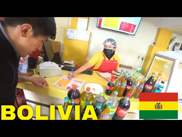 The Food That People Eat In Bolivia !