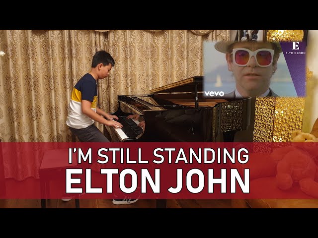 I'm Still Standing Piano Cover Cole Lam 12 Years Old