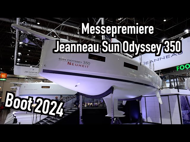 Messepremiere Sun Odyssey 350 - boot Düsseldorf 2024
