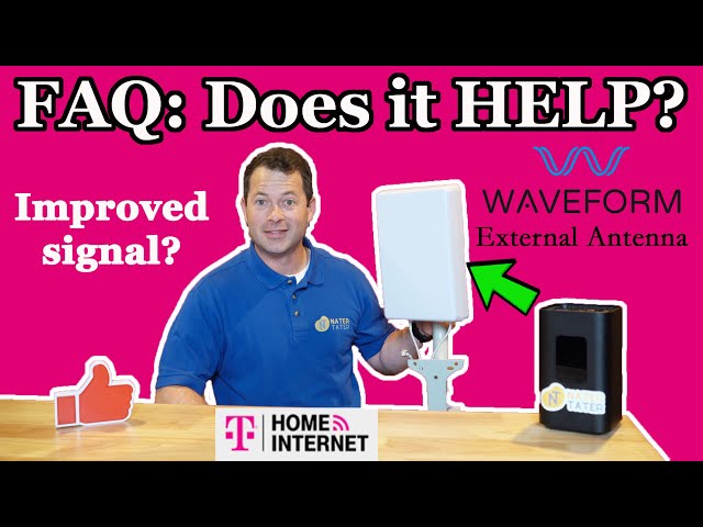 ✅ Does A Waveform External Antenna Help Signal On T-Mobile 5G Home Internet? - FAQ #1