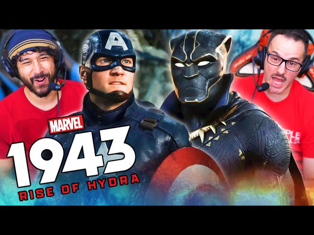 MARVEL 1943: RISE OF HYDRA TRAILER REACTION!! Black Panther | Captain America | Story Trailer