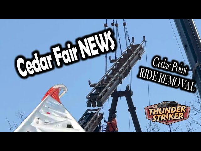 Cedar Fair BIG NEWS - Rethemes and Removals