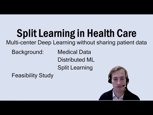 Split Learning for medical imaging: Multi-center deep learning without sharing patient data