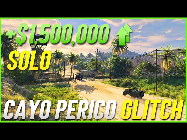SOLO Cayo Perico Money Glitch In GTA Online ($10,000,000 An hour!!)