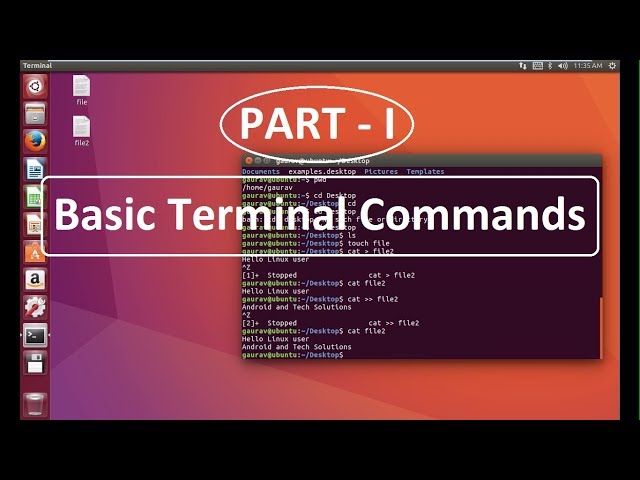 Basic Terminal Commands in Linux Ubuntu ( Ubuntu tutorial for Beignners )