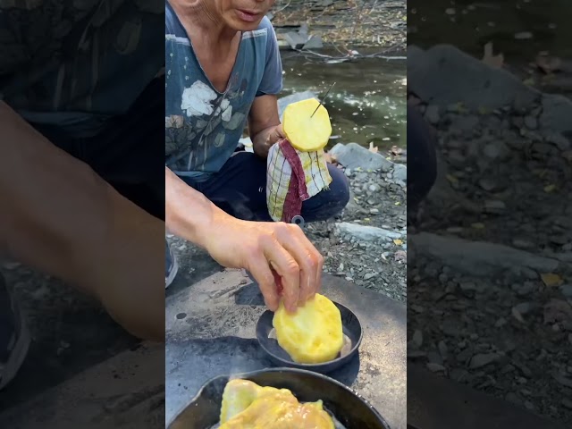 Iron Chef Makes Gourmet Meal In The Wild.