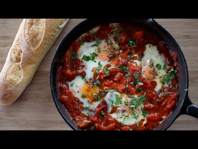 Shakshuka Recipe | Spicy Tomato Baked Eggs