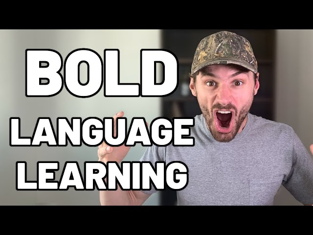 Language learning is hard. Be harder.