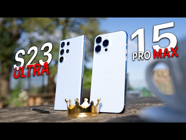 iPhone 15 Pro Max ⚔️ Galaxy S23 Ultra 👑 NÃO TEM COMPARAÇÃO!