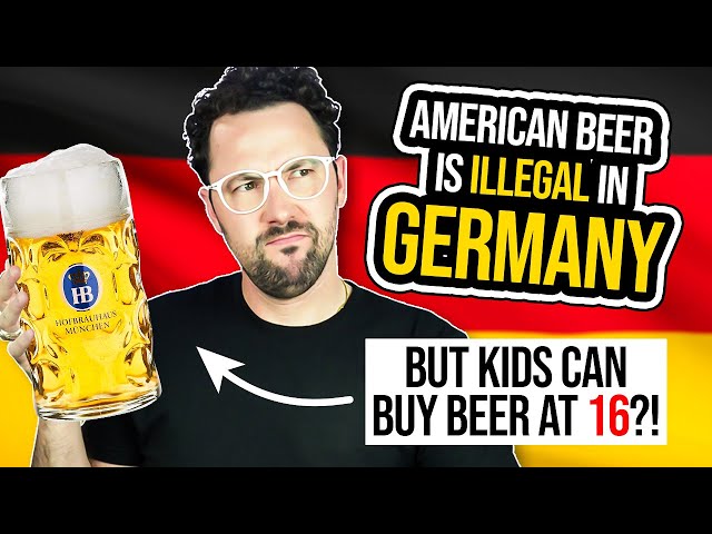 5 Things Totally Normal To Germans, But VERY Strange To Americans - Alcohol Culture Shocks! 🇩🇪