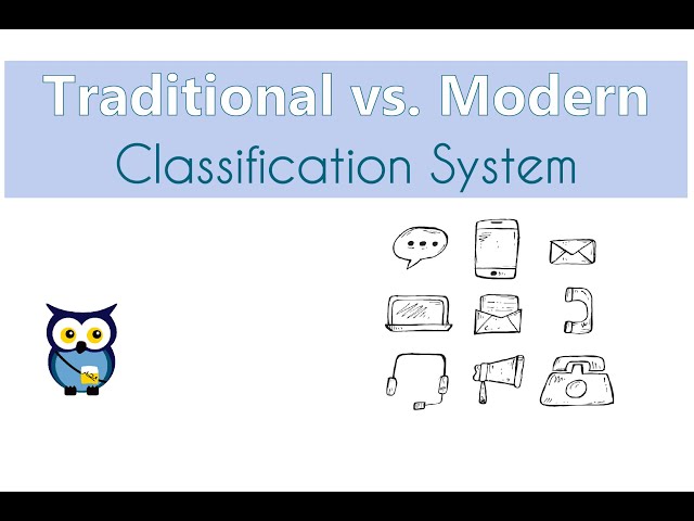 Syntax: Traditional vs. Modern Classification System
