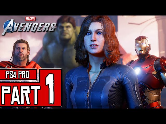 Marvel's AVENGERS Walkthrough PART 1 (PS4 Pro) Full Game @ 1440p (60ᶠᵖˢ) ✔