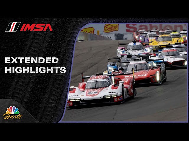 IMSA EXTENDED HIGHLIGHTS: VP Racing SportsCar Challenge at VIRginia | 8/27/23 | Motorsports on NBC