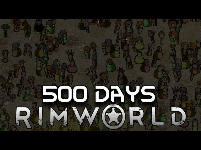 I Spent 500 Days in Rimworld Zombieland