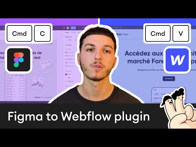 Économisez des heures grâce au plugin Figma to Webflow
