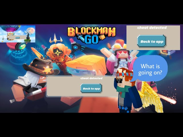 Blockman GO Cheat detected problem | What is going on?