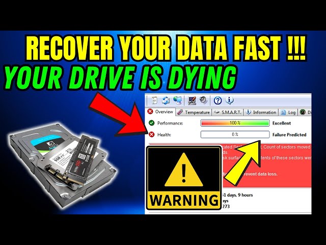 How To Check Hard Disk Health In Windows 10/11 & Recover Personal DATA Fast!!